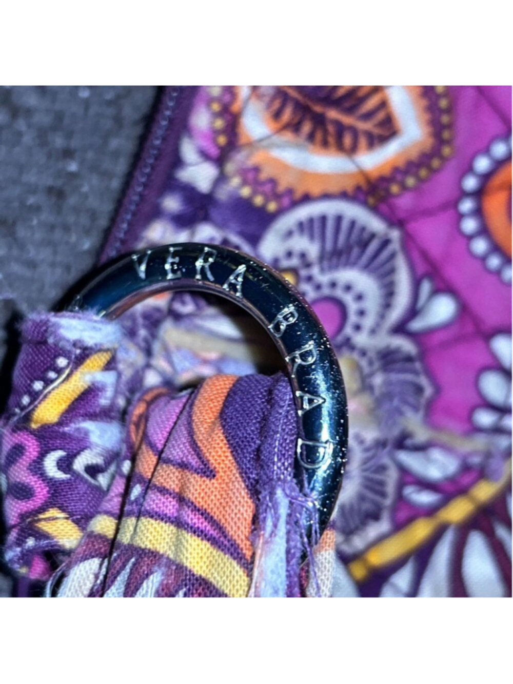 Vera Bradley Safari Sunset Quilted Crossbody Bag - Picture 5 of 9